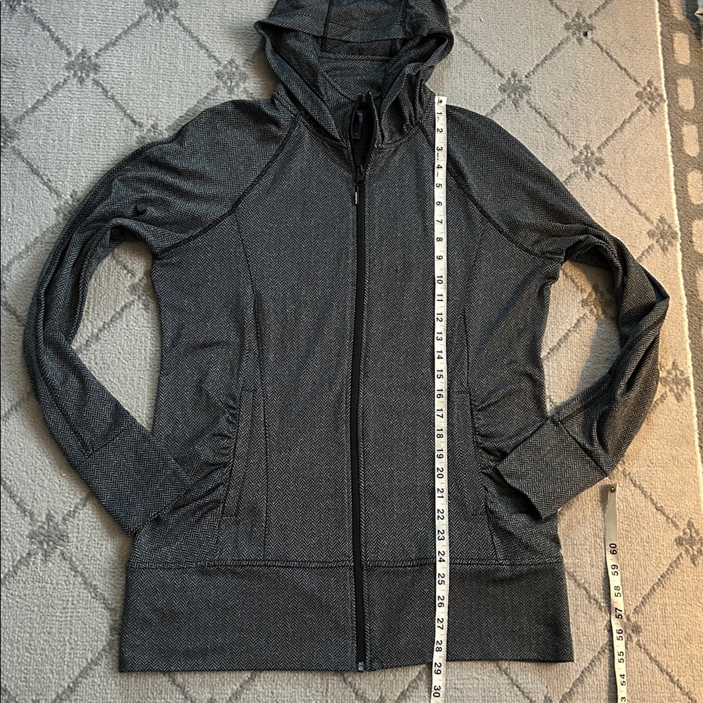 Mondetta Patterned Athletic Jacket With Thumbhole… - image 5